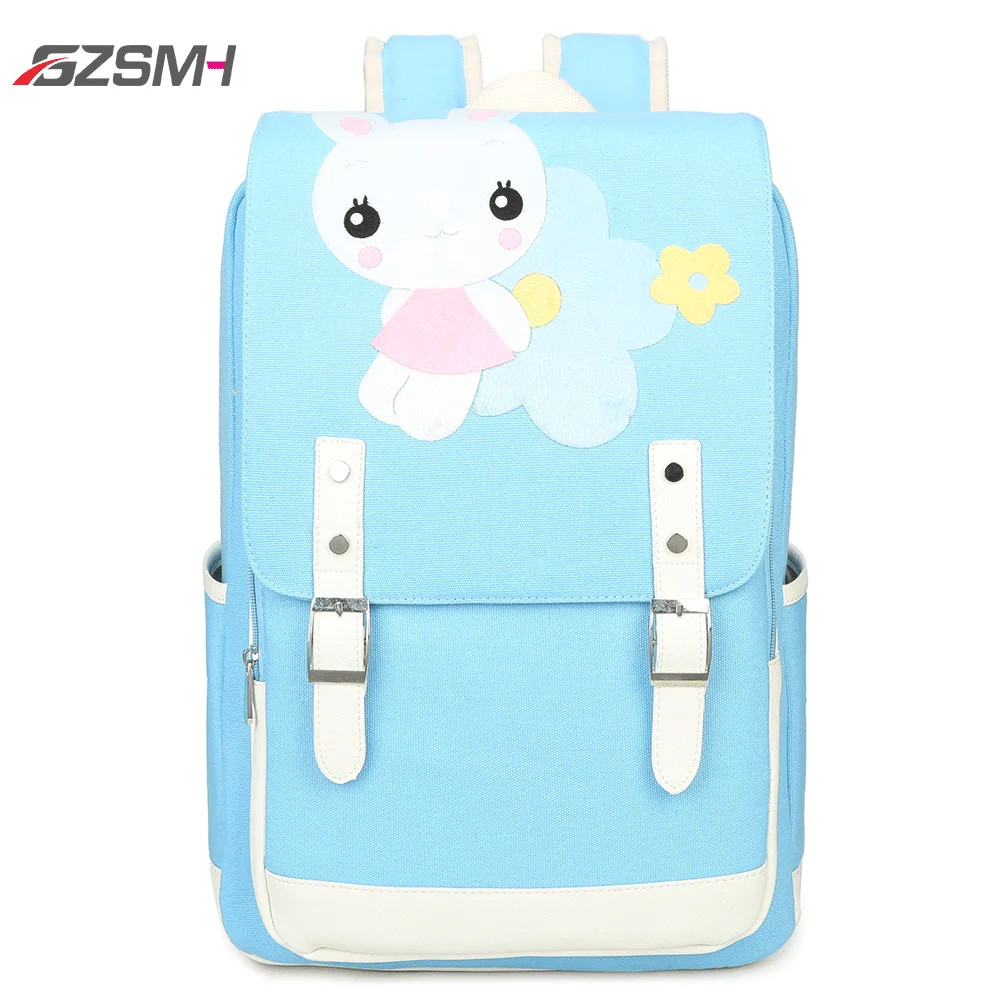 

Students Schoolbag Waterproof Large Blue Backpack for Children Medium School Woman Bagpacks for School Teenages Daypack Bookbag