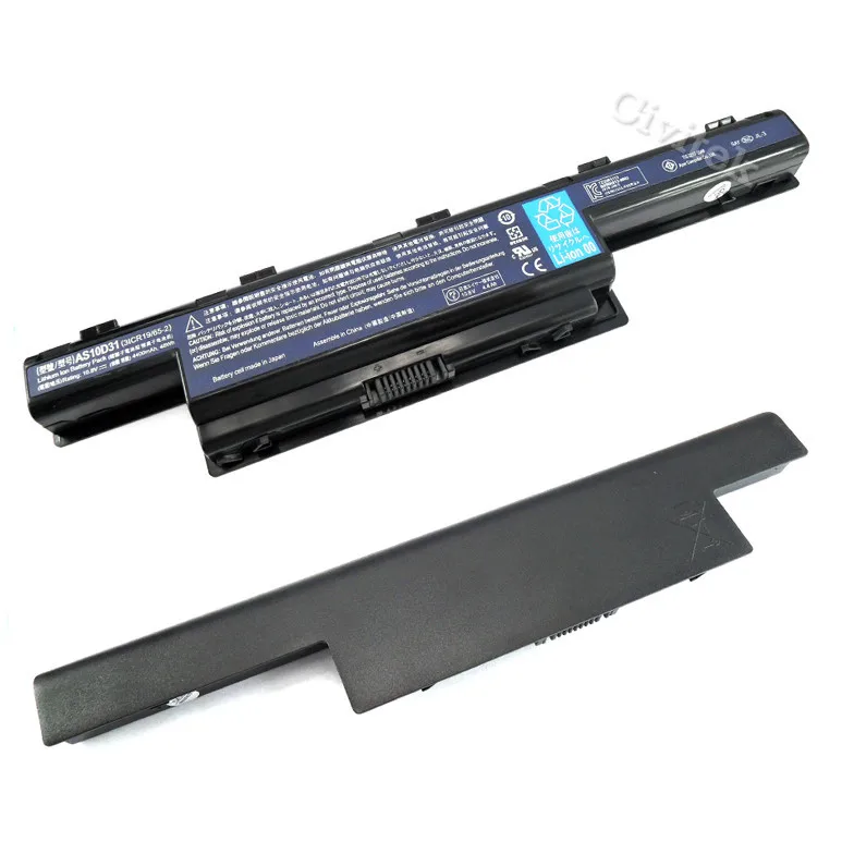 Аккумулятор для ноутбука acer Aspire V3 571G AS10D41 AS10D81 AS10D61 AS10D31 AS10D71 4551G 4741G 4771G 5741 5755 7551