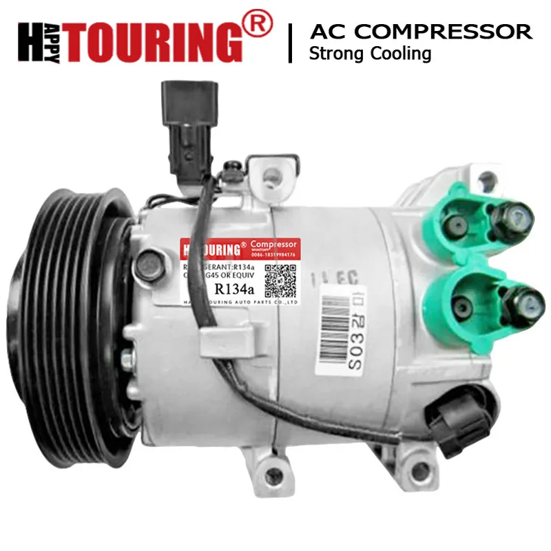 

VS12E AC A/C Compressor For Hyundai ELANTRA 97701-3X500 F500-ATBAB04 977013X500 ATBAB04 F500ATBAB09P F500ATBAB04 97701 3X500