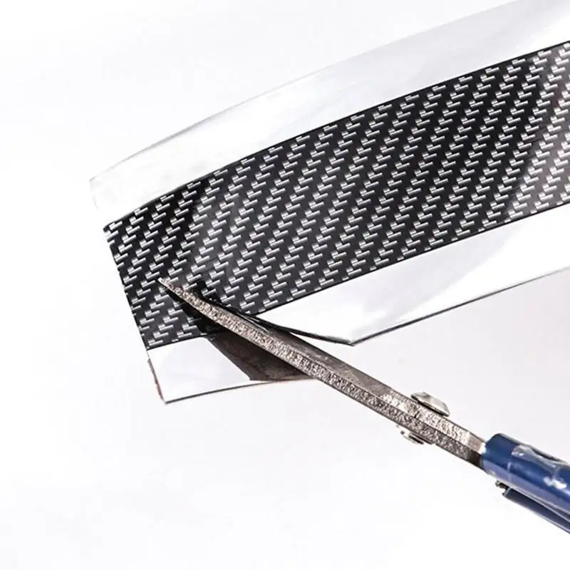 Защитная пленка для порога 1 м автомобильная резиновая полоска с защитой от