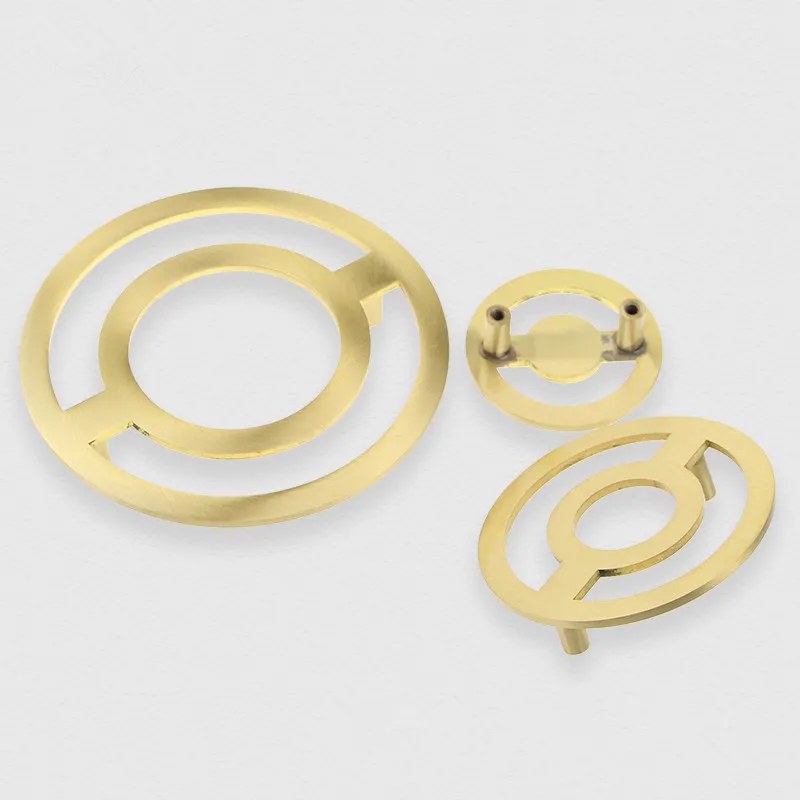 Медная ручка под старину полукруг тянет ручки гардероба двери в китайском стиле