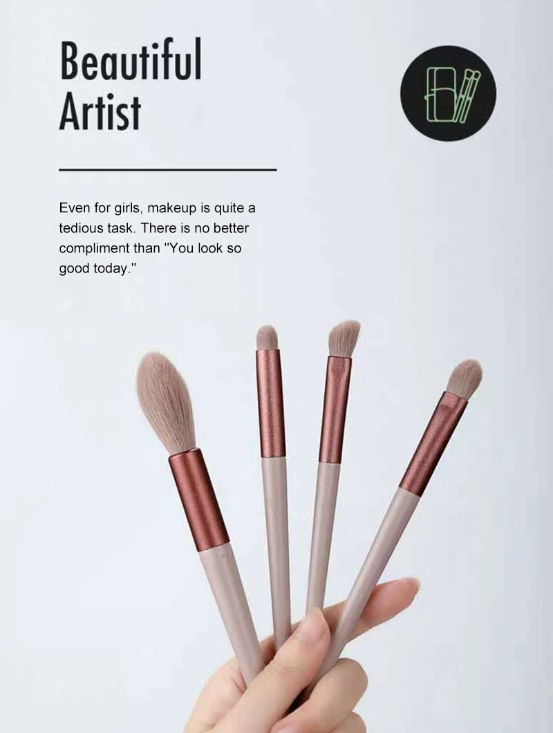 

12pcs Professional Make-up Brushes Set Beauty Powder Blush Brush Foundation Concealer Contour Powder Brush Makeup Brushes TSLM1