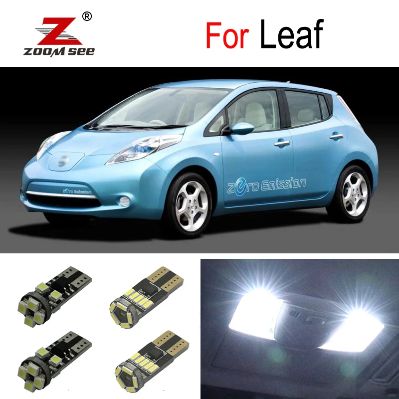 Идеальный белый Canbus Ошибок бесплатно для Nissan Leaf ZE0 ZE1 светодиодные лампы