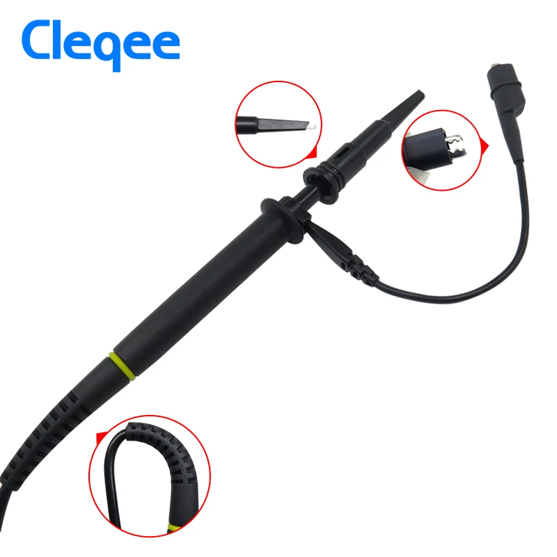 Комплект осциллографа Cleqee P4100 Высоковольтный выдерживает 100:1 2 КВ 100 МГц для Owon