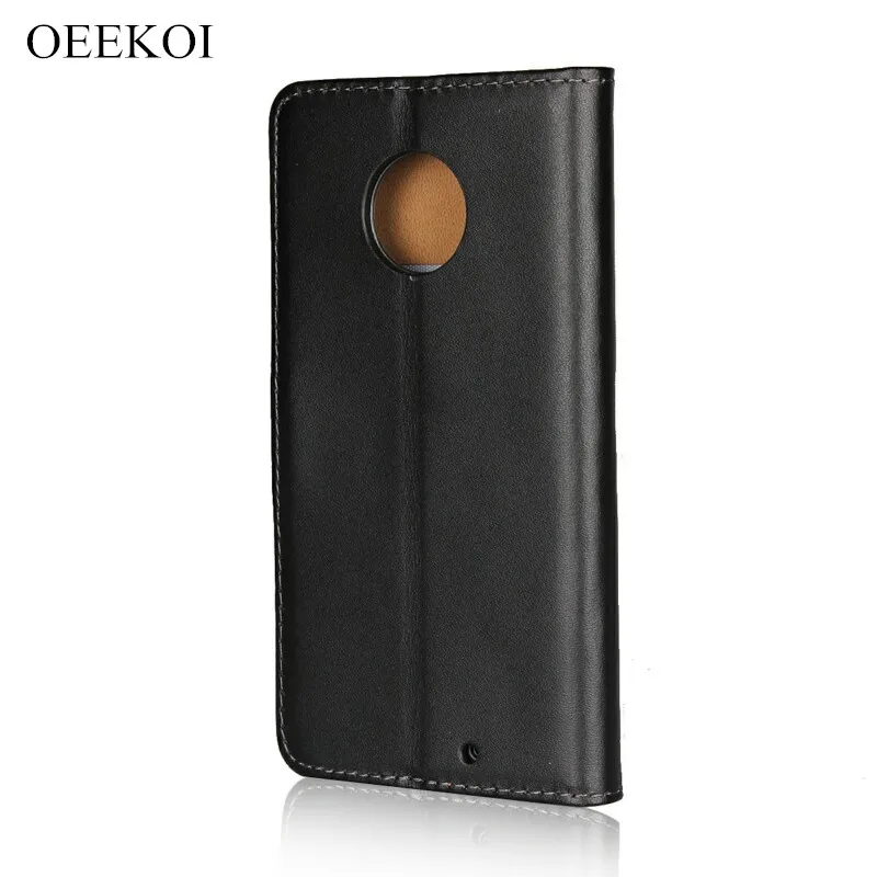 Чехол книжка OEEKOI из натуральной кожи для Moto One Vision/One Pro/G8/E4 Plus/X4/E3/G5/G5 Plus/M/Z/E2/X Style
