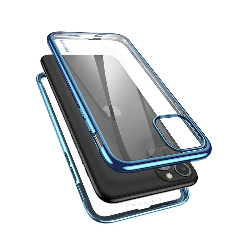 Чехол для iPhone 11 Pro 5,"() SUPCASE UB электро-металлический гальванический+ TPU чехол для всего тела со встроенным протектором экрана