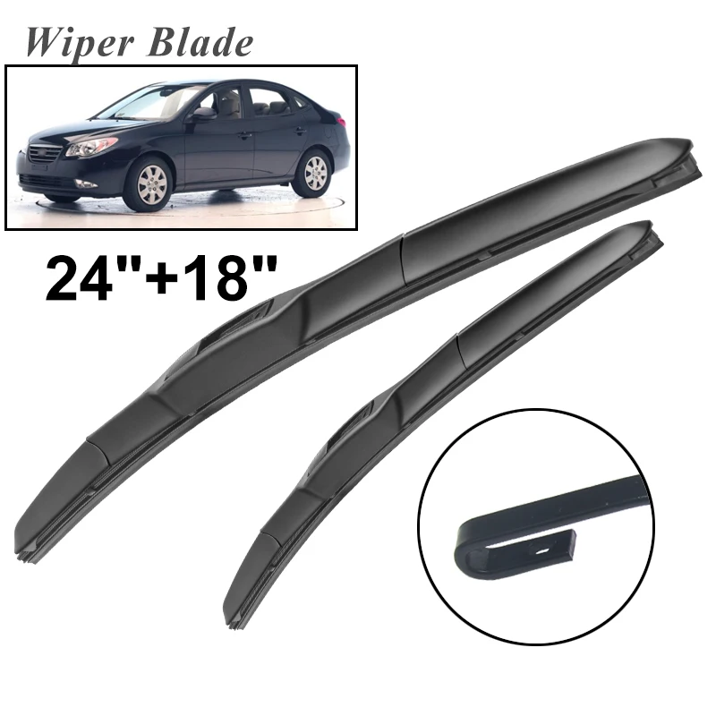 

Щетки стеклоочистителя Okowiper для лобового стекла Hyundai Elantra HD 2007-2010, 24 дюйма + 18 дюймов