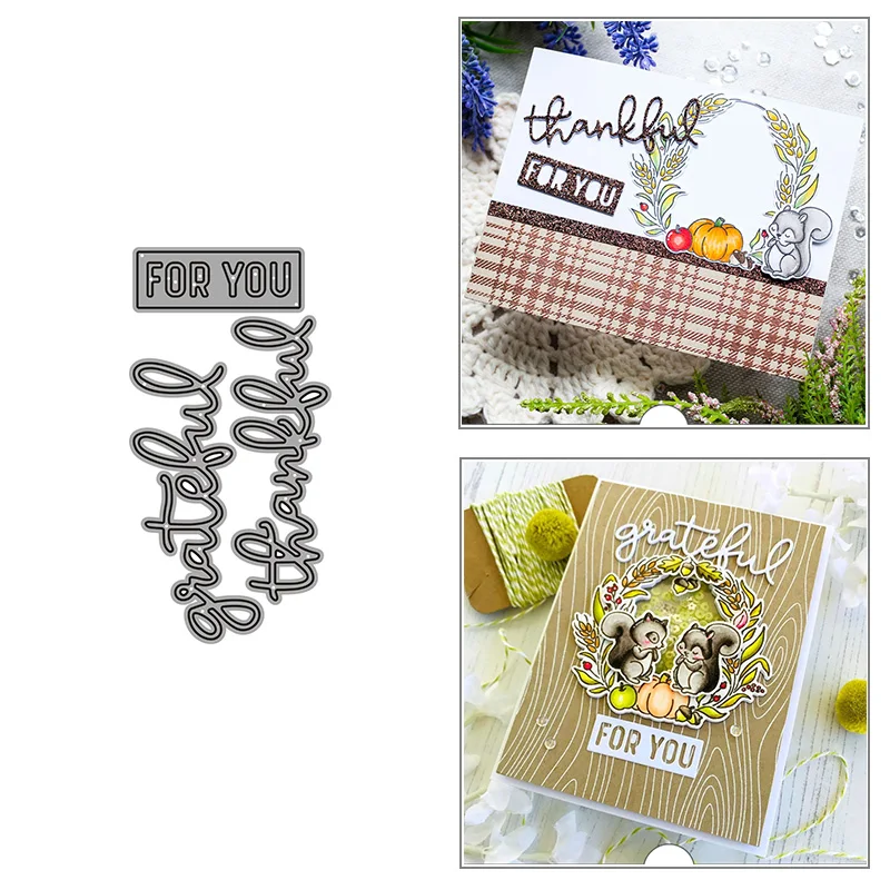 

Letter Word Combination Metal Cutting Dies for DIY Scrapbook Album Paper Card Decoration Crafts Embossing 2021 New Dies