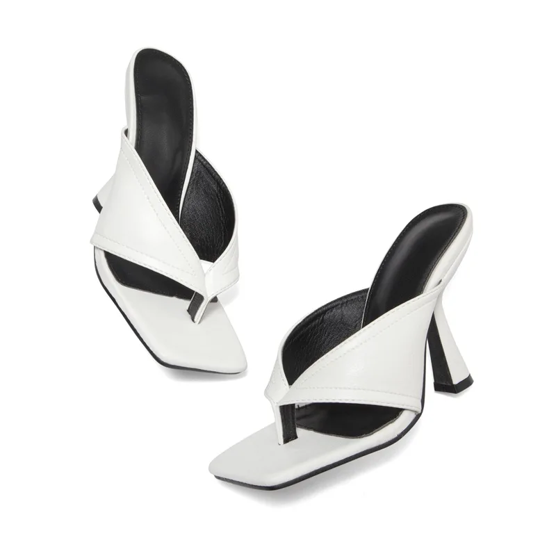 

DDYZHY Fashionable atmosphere cool drag female summer flip-flops joker with cool slippers personality design factory large stock