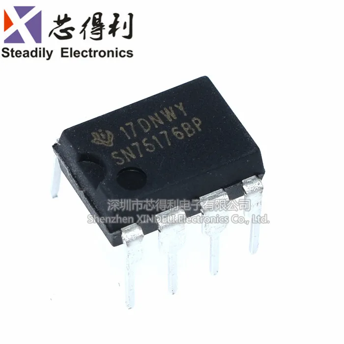 10 шт./лот новые экологически чистые 75176 SN75176BP DS75176BN DIP8 высококачественные планшеты