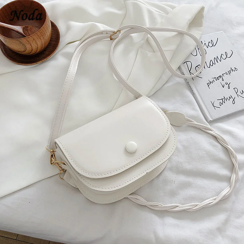 

Простая маленькая сумка на плечо с клапаном, однотонная женская сумка через плечо из искусственной кожи, популярная простая Женская Повсед...