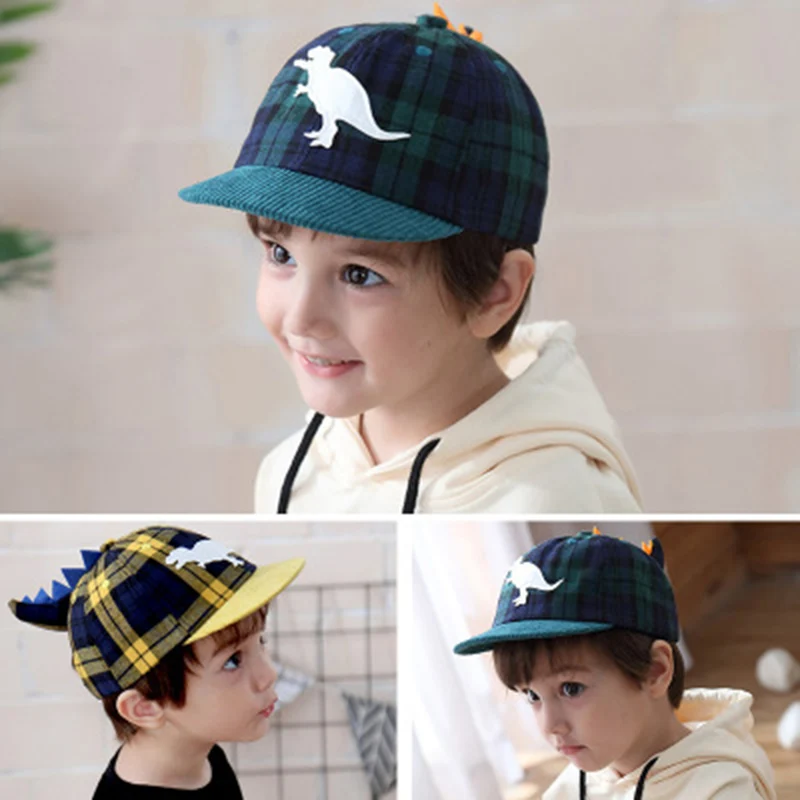 Детская зимняя бейсболка в стиле хип хоп|Мужские бейсболки| |