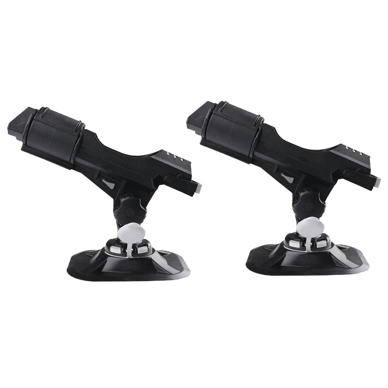 

2X Rotatable 360 Degree Spinning Fishing Rod Fixed Holder Inflatable Boat Accessory Dinghy Raft Fishing Tool