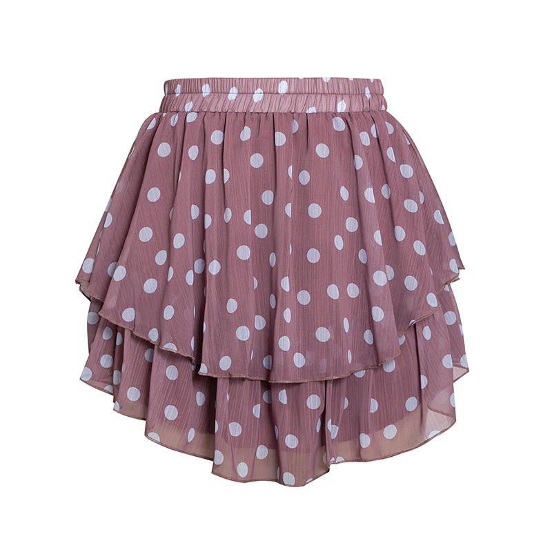 

High Waist Floral Print Women Sexy Mini Skirt Fashion Female Girls Elegant Streetwear A-Line Ruffle Short Slim Sweet Skirt