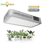 Растут светильник 1000W 2000W 3000W таймер Phytolamp для растений полный спектр Фито лампа для цветы гидропоники светодиодный Гроу тенты для коробка