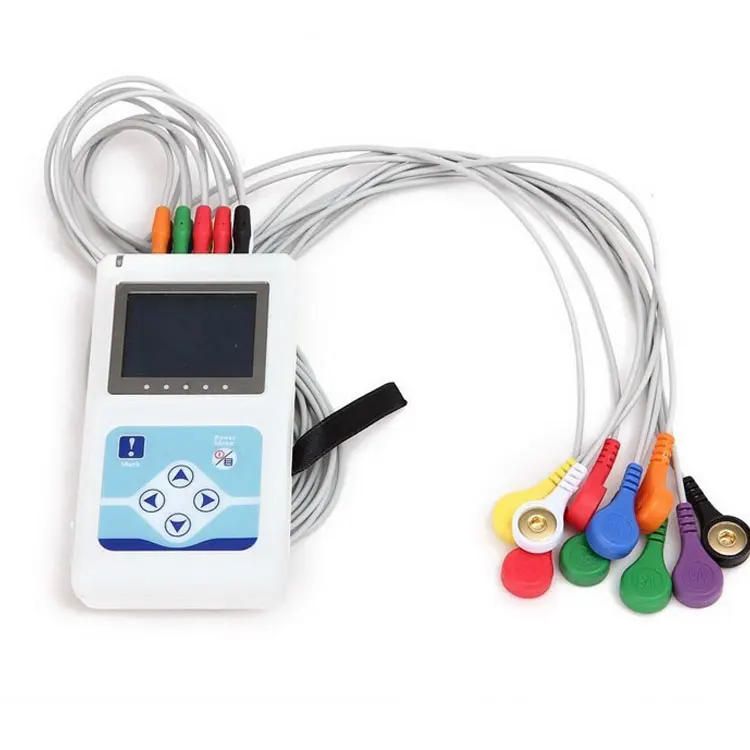 

3-канальная система Holter ЭКГ TLC9803, Holter монитор, ЭКГ-рекордер