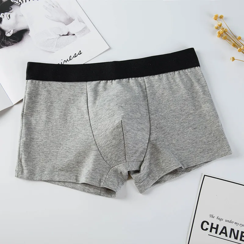 

6Pcs Fashion Brand Boxer Men U Convex Design Gay Cuecas Panties Comfortable Cotton Sexy Men Underwear Short Underpant