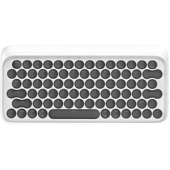 Белый Xiaomi LOFREE Dot Bluetooth механическая клавиатура система-широкое использование зеленая ось 79 клавишная клавиатура Регулируемая яркость для умного дома - Цвет: Белый