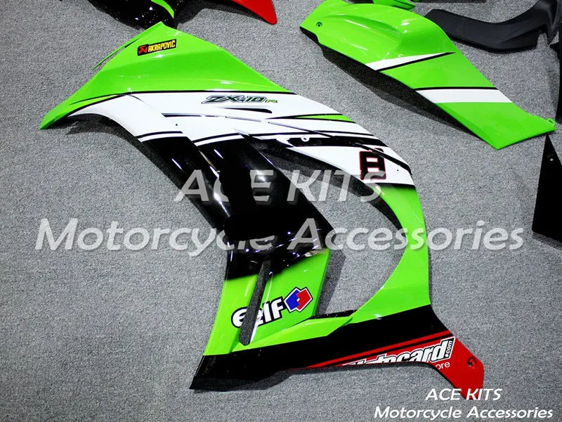 Новый обтекатель для мотоцикла ABS Подходит kawasaki Ninja ZX-10R 2011 2012 2013 2014 2015 кузов