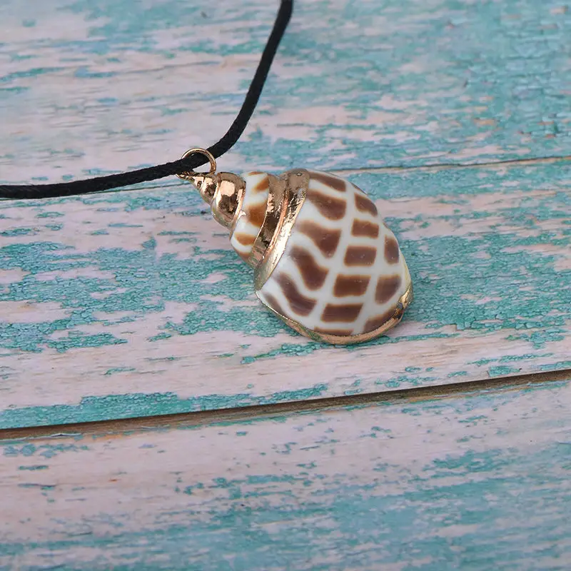 style 3 DIY Морское ожерелье Nautilus морской пляжный Декор натуральный Раковины ракушки Средиземноморский стиль морской раковины лучшие подарки для женщин - Цвет: style 3
