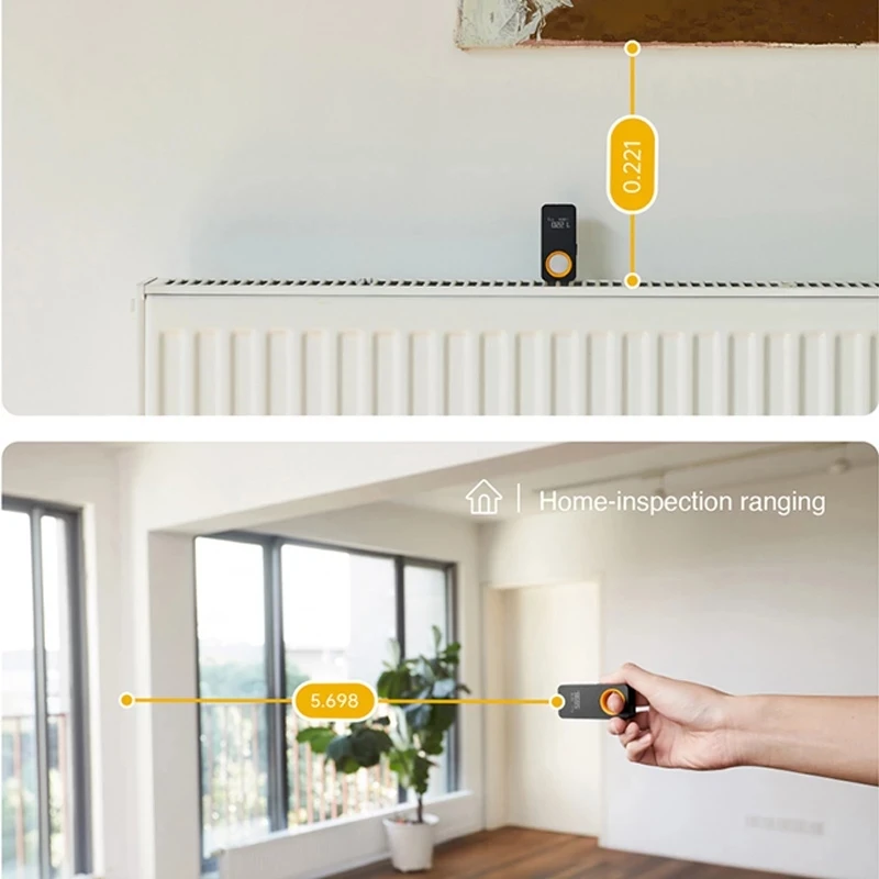 

HOTO Laser Rangefinder OLED Display Type-C Charging Mini Portable 30m High Precision Measurement Work with Mijia App