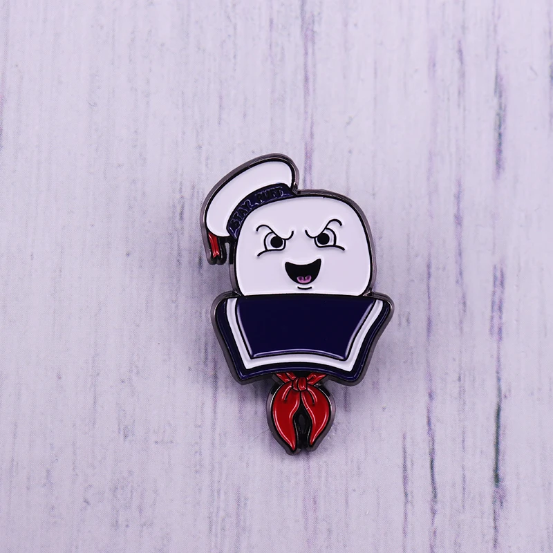 Stay Puft Зефир Человек значок Прохладный Охотники за привидениями поклонников подарок
