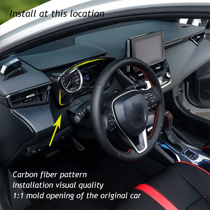 Декоративная рамка для салона автомобиля приборной панели крышка наклейки