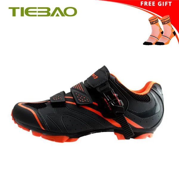 socks for 1413 O TIEBAO Sapatilha Ciclismo Mtb мужские и женские SPD Бутсы для езды на велосипеде обувь для горного велосипеда самоблокирующаяся спортивная обувь для верховой езды - Цвет: socks for 1413 O