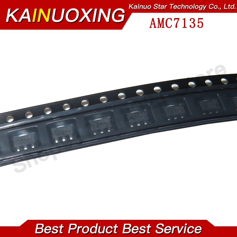 10 шт. AMC7135PKFT SOT89 AMC7135 MEL7135 SOT Новый и оригинальный