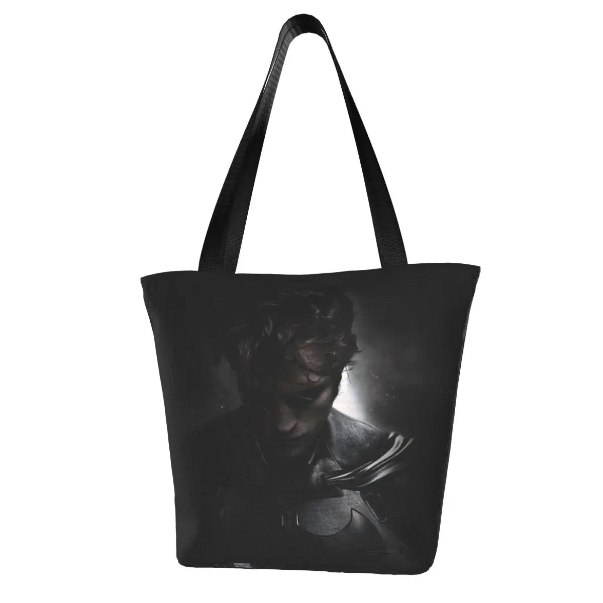 Robert Pattinson Polyester outdoor girl handbag, woman shopping bag, shoulder bag, canvas bag, gift bag