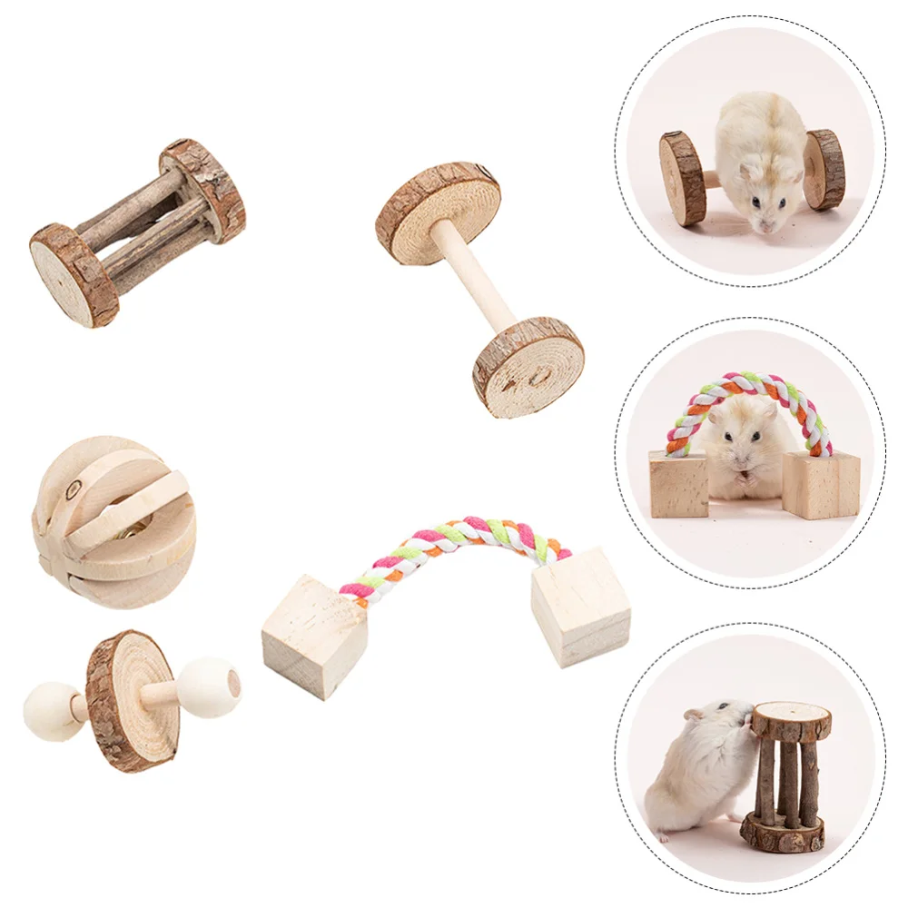 

1 Set Bird Parrot Molar Plaything Bird Cage Bird Plaything (Assorted Color)