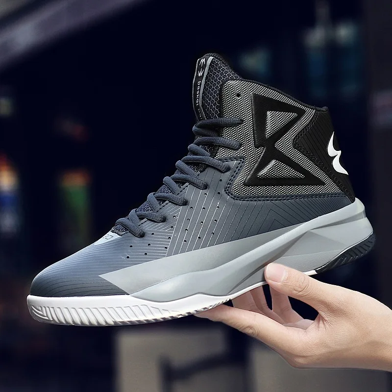 Профессиональные баскетбольные кроссовки с высоким берцем Спортивные Ботинки