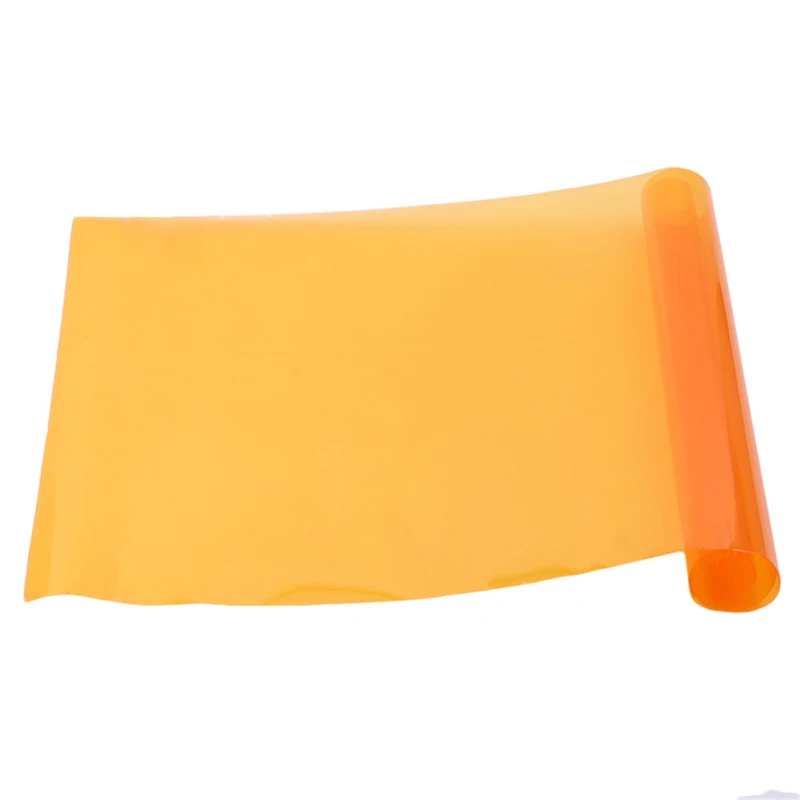 60*30cm Glossy Auto Car Smoke Fog Light Headlight Vinyl Taillight Tint Film Sheet Sticker Yellow |