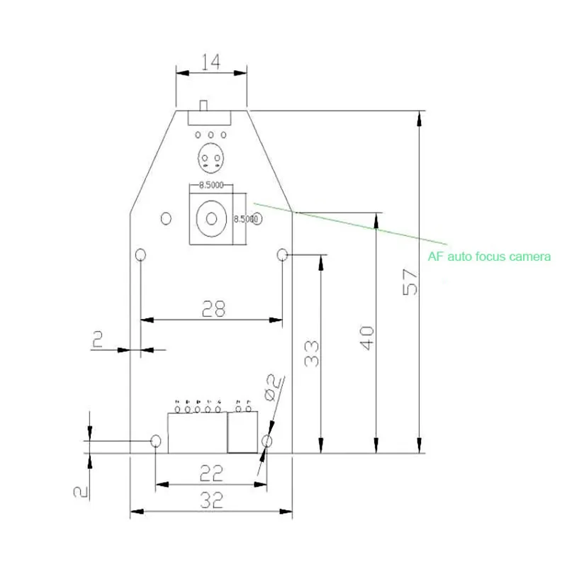 

5MP HD Auto Focus USB Camera Module For High-Speed Camera