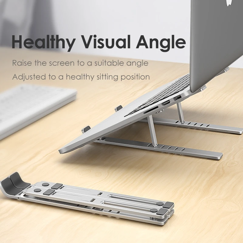 

Laptop Stand for MacBook Pro Notebook Stand Foldable Aluminium Alloy Tablet Stand Bracket Laptop Holder for Notebook