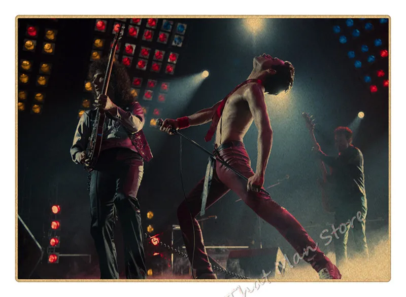 Новая богемная модель Rhapsody Фредди Меркури Queen музыкальный кинопостер