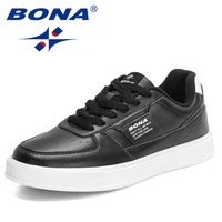 bona 2022 new designers comfortable platform skateboarding shoes sneakers men high quality walking shoes man soft zapatos hombre