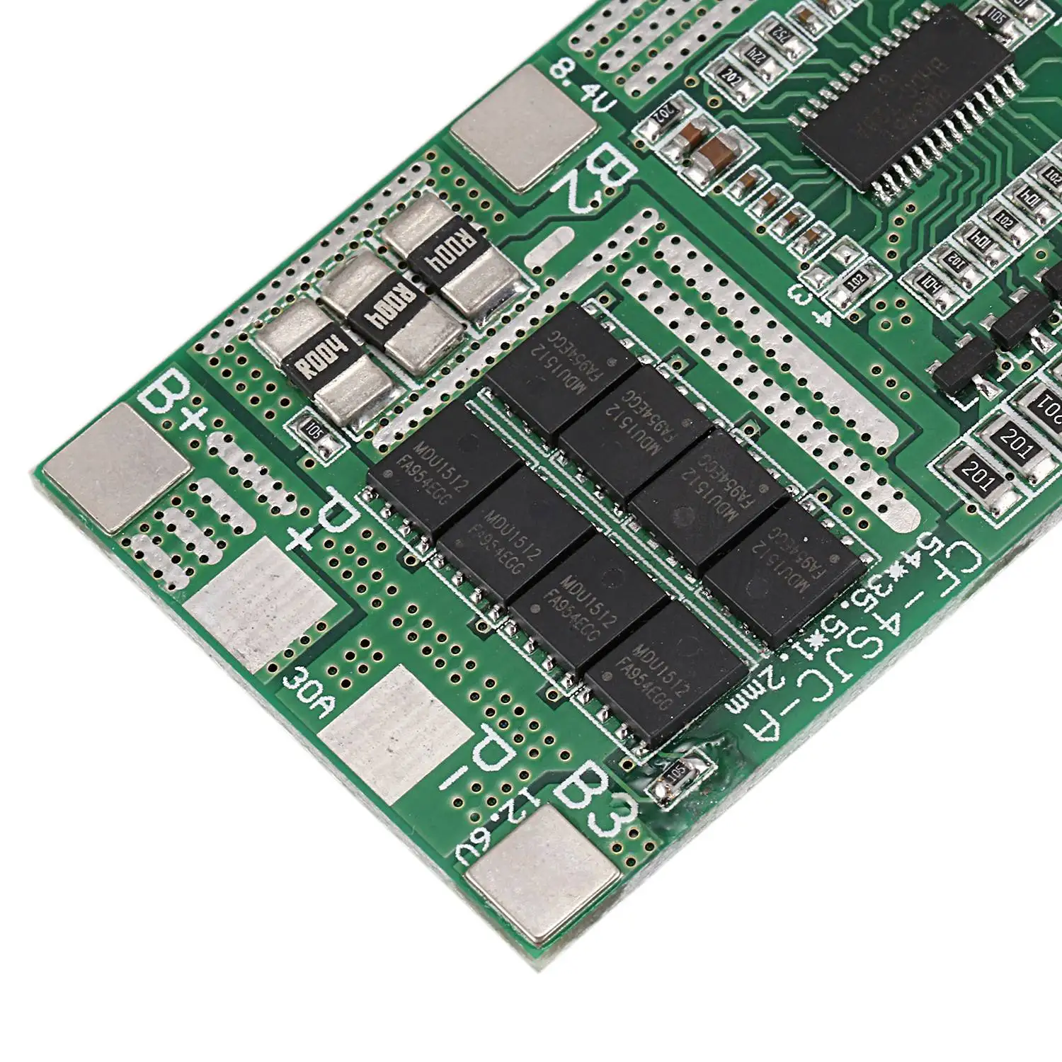4S 12V 30A Защитная монтажная плата Lifepo4 Bms 3,2 V Ups инвертор с защитой баланса и температуры