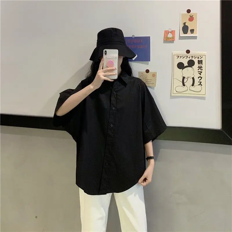 Blouse Women Women's Short-Sleeved Shirt Loose 2020 Summer Blusas Ropa De Mujer