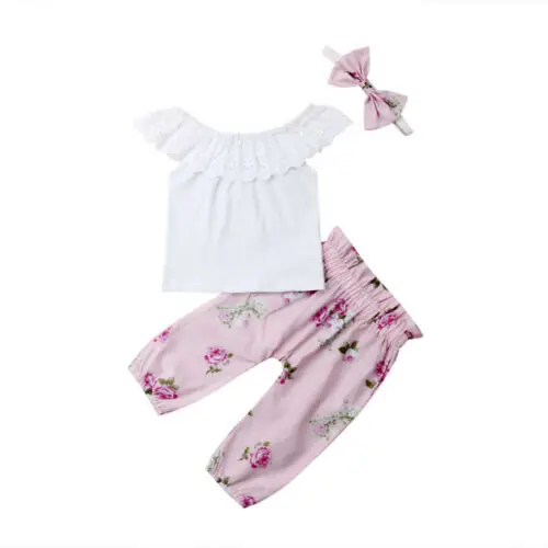 В наличии США Великобритания кружевные топы для новорожденных девочек футболка