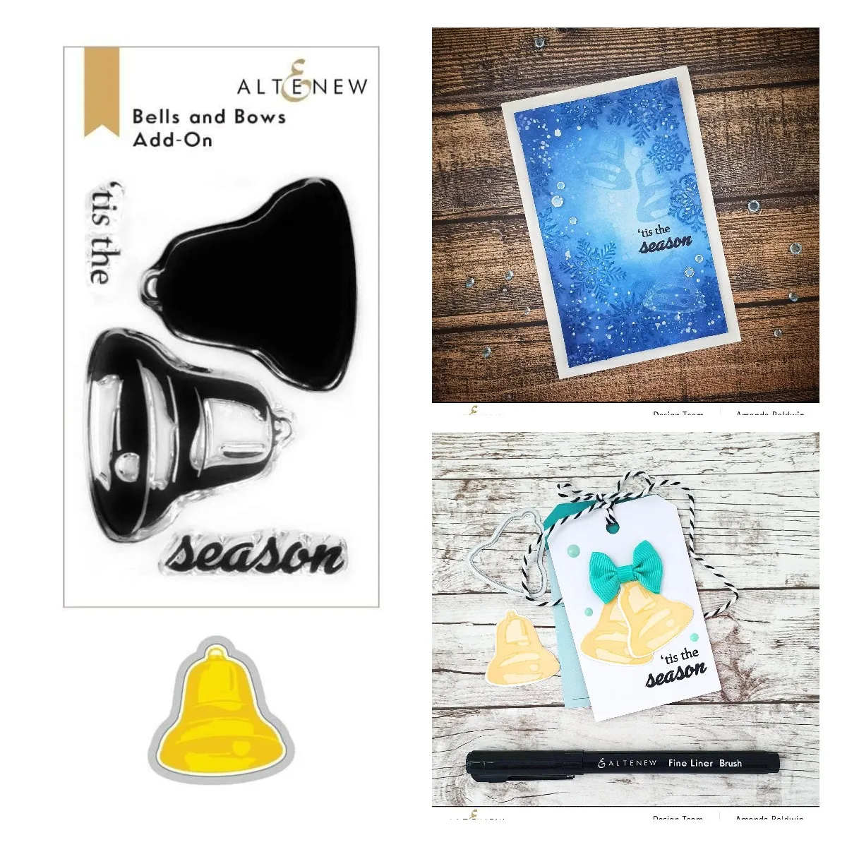 

Новинка 2021, лидер продаж, штампы с металлическими штампами в виде колокольчиков и бантов, набор для рукоделия, поздравительная открытка, под...