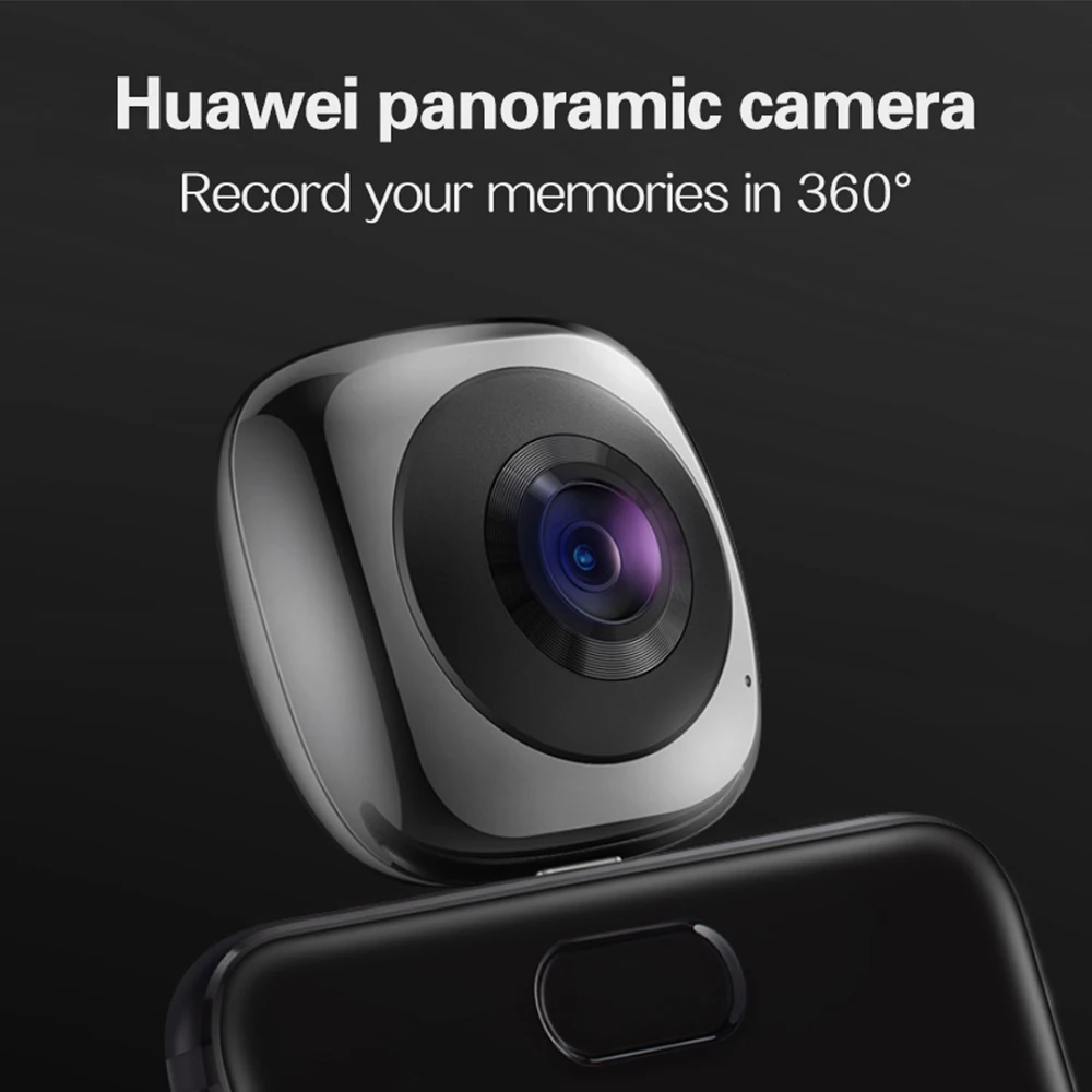 Huawei 360 панорамная видеокамера Type c Android 3D живое движение Широкоугольный объектив HD