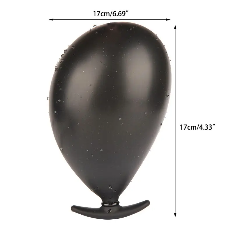 Расширяемый Массажер Силиконовый Анальная пробка надувной фаллоимитатор