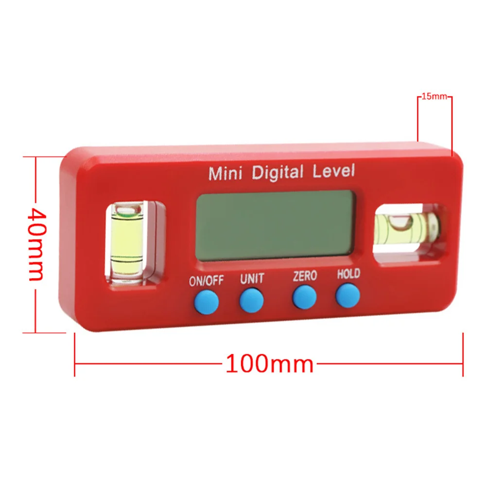 

1PC Mini Bubble Level of Electronics Sensor Inclinometer Protractor Angle 3V