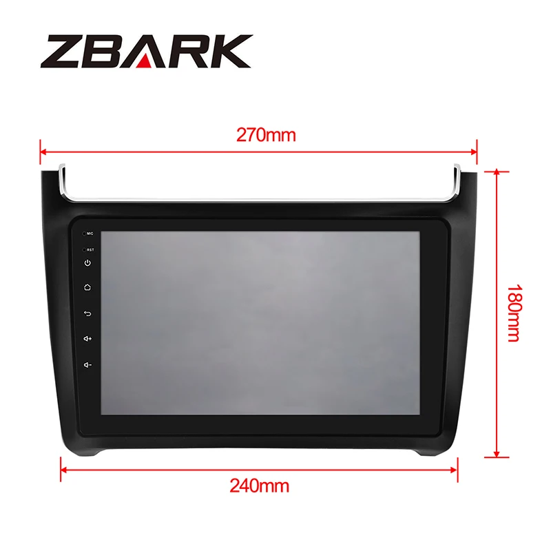9 inch 2G RAM 2 DIN Android 9.0 Car Stereo Radio Player GPS Navigation NO DVD for Volkswagen POLO sedan 2008 2009 -2015 TK069 |