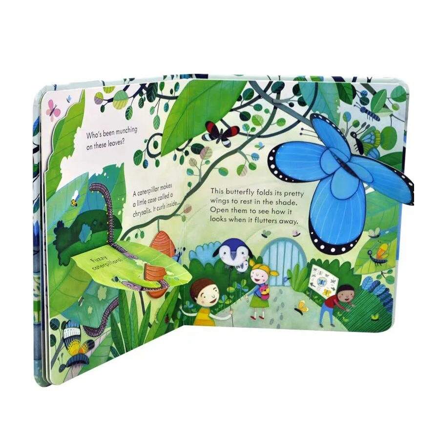 Детский учебник для чтения с животными Usborne Peep Inside The Zoo|Комиксы и графические