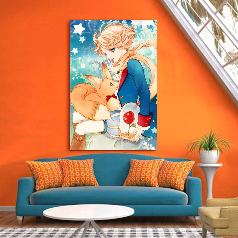 Мультфильм Маленький принц краска по номерам художественная живопись