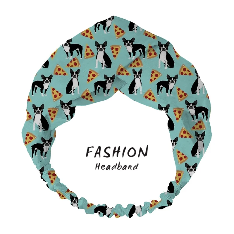 

2020 Women Hair Accessories Hair Bands Summer field colorful Print Headbands Cross Turban Bandanas HairBands Headwrap Scrunchies