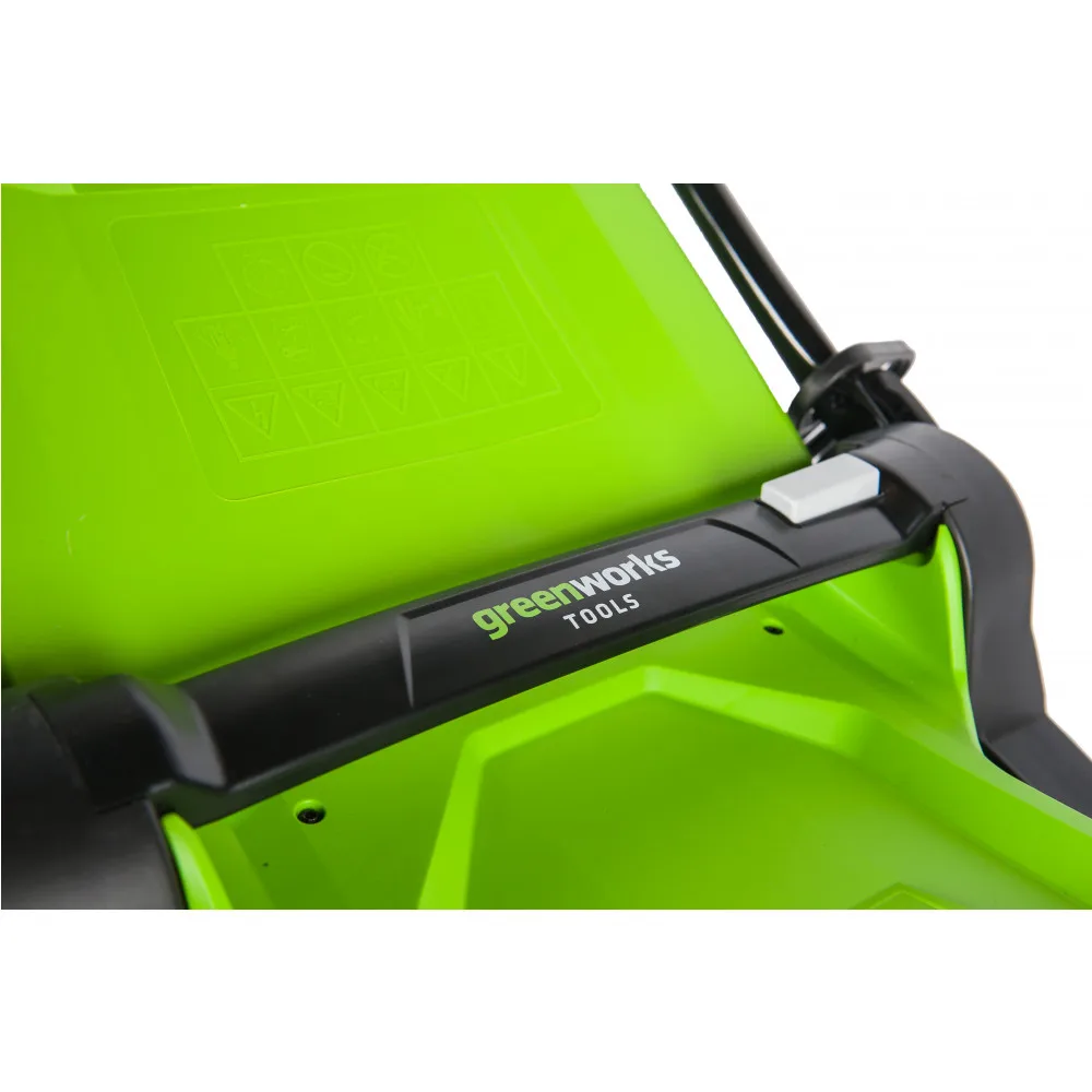 Газонокосилка электрическая Greenworks GLM1241 1200W 40 см|Газонокосилка| |