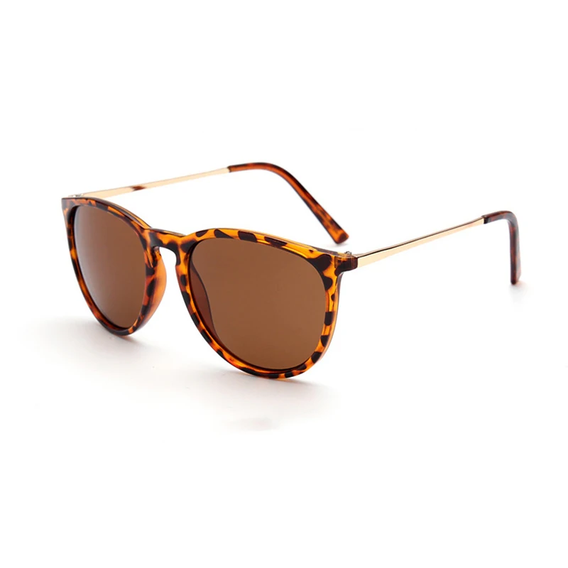 Мужские и женские солнцезащитные очки винтажные поляризационные кошачий глаз